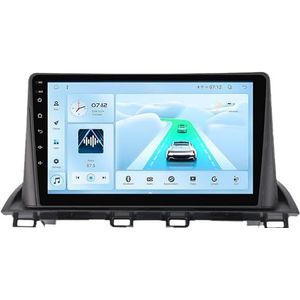 Android 14 Autoradio Stereo voor M-azda 3 III.(2013-2017) 9 Inch Touchscreen Multimedia Speler met Draadloze Carplay 2 Din GPS Navigatie FM RDS Bluetooth 5G-WiFi SWC DSP,M500s