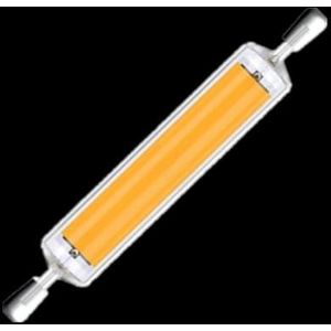 Dimbare R7S COB LED Lamp - Warm Wit - 15W 78mm - Vervangen Halogeen Licht
