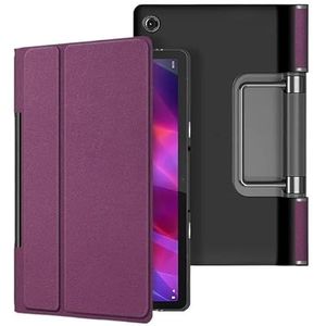 Compatibel Met Lenovo Yoga Tab 11 YT-J706F YT-J706X 11 inch PU Lederen Flip Stand Tablet Cover Case(Color:Purple)