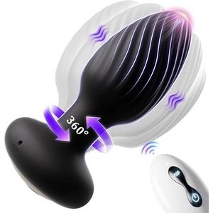 Anale plug - anale vibrators - anale ballen - seksspeeltjes anaal - zachte siliconen - waterdicht - gemakkelijk te reinigen - super stil - voor dames en heren