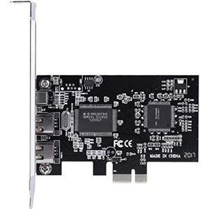 PCIE FireWire-kaart, PCI-E PCI Express FireWire 1394a IEEE 1394-controllerkaart met Firewire-kabel voor 10/8/7 / Vista/XP / 2000 / ME / 98SE