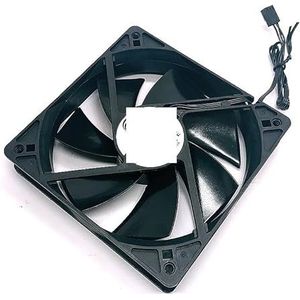 Mute Silent 120mm computer-pc-koelventilator, 120x120x25mm 12CM PLA12025S12L 12025 voor DC 12V 0,12A CPU-koeler