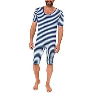 Normann 64282 Carnavalskostuum, uniseks, eendelig carnavalskostuum, voor heren of dames, blauw/wit, XL