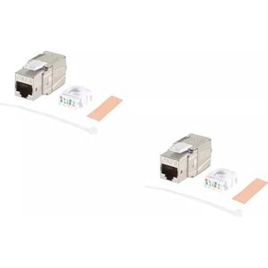 Kabel - Shiverpeaks BASIC S - Netwerk - RJ45 Cat. 8.1 - Veldconfectioneerbare Keystone Metaal - VE2
