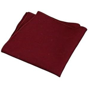 Bruin grijze zakdoek wol geruite streep zakdoek heren zakelijke trouwpakaccessoires (Color : 16)