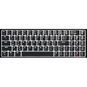 QPSJXN Draadloos Hot Swap Mechanisch Toetsenbord 69 RGB Aanpassing Drie-mode Verbinding 2.4G USB Bluetooth PC (zwart)