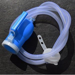 AUPOREY 1.6M/63 inch Urine Katheter Urine Drainage Tube Vervanging Urinoir Tube Clear Golfkarton Plastic Urine Fles Buis voor Mannelijke Urinoir Systeem