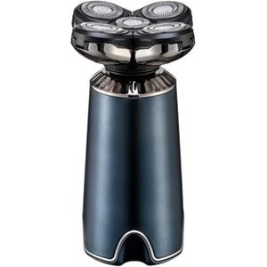 - Mild en niet-irriterend voor de poriën Elektrisch Oplaadbaar Scheerapparaat For Mannen - Multifunctionele Vervangende Koppen, Nat/droog Gebruik En Comfortabel Scheren - Kan als cadeau gegeven worden