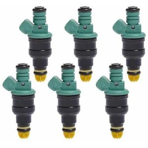 Auto Brandstof Injector Voor BMW 323i 325i 525i Voor M3 Flow Matched 2.5L 3.0L 6 Stuks 0280150415 FJ292 Brandstof Injectoren Motor Auto Vervangende Onderdelen Auto brandstof injector mondstuk