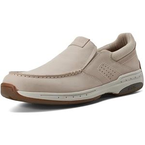 Dunham heren waves slipper, Steen nubuck, 45 EU