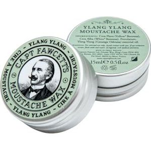 Captain Fawcett Moustache Wax Ylang 15 ml, per stuk verpakt (1 x 15 ml)