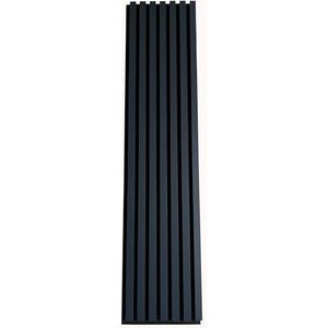 MEBANO 4-delige set akoestische wandpanelen – 30x132 cm – 3D houtfineer & vilt – akoestische wand & geluidsabsorptie – kleur: indigo blauw