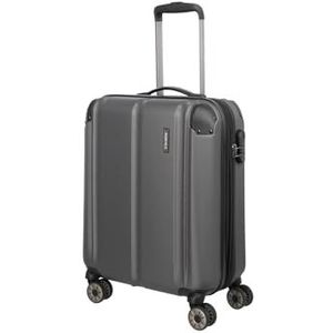 Travelite Licht, flexibel, veilig: ""City"" hardcase koffer voor vakantie en zaken, antraciet, Koffer S erw. (55 cm), bagage