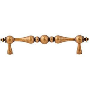 QRFMWRYO Kast handgrepen deur lade knoppen kast handgrepen trek knoppen vintage massief messing trekt dressoir lade hardware antiek koper keuken lade pull deur handgrepen (maat : gat afstand: 96 mm)