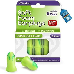 BEZIIEE Oordopjes voor de Slaap: 2025 NeuroFusion™ Design voor Zijslapers, Angstverlichting en Geluidsgevoeligheid - 36dB Silence Burst Tech voor 8 Seconden Slaap™