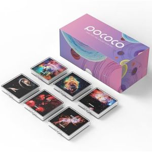 Realistic Discs Constellation B - Discs for POCOCO Galaxy Lite Star Projector Home Planetarium, 5k Ultra HD, 6 Pieces (Constellation B - 6 Discs without Projector)