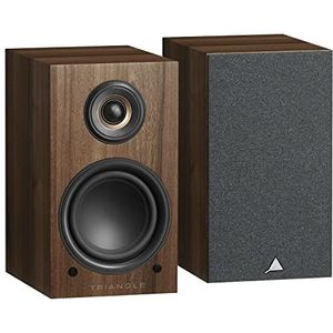 TRIANGLE - LN01A - Actieve Luidsprekers - Kastanjeboom - Bluetooth met Versterker 2x50W