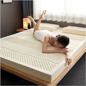 KRXSOBNV, Hybird Memory Foam Matras Draagbare Drukverlichten Zacht en Ademend Ondersteuning for Schouders Heupen 10cm-1200 * 2000mm,Latex Matras(5cm,1500 * 2000mm)