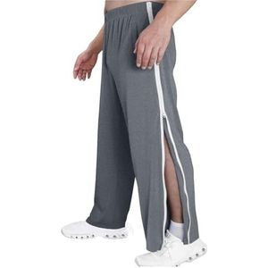 Revalidatiebroek For Heren Met Zijsplit, Vrijetijdsbroek, Sportkleding, Stretchbroek, Streetwear, Klassieke Pasvorm, Lange Fitnessbroek, Broek(Color:Gray,Size:XXL)