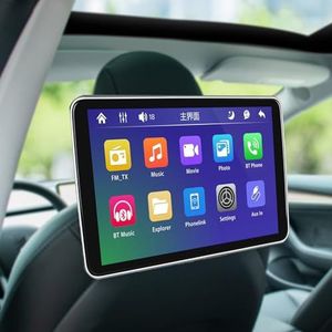 10,1-inch Auto-tv-hoofdsteunmonitor Voor De Achterbank, IPS-touchscreen Videospeler, Ondersteuning Voor Meerdere Verbindingsmethoden