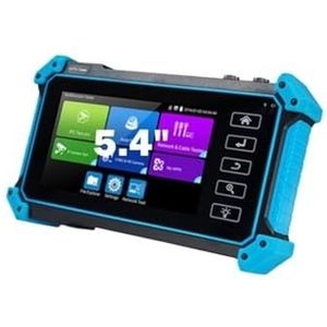 Videomonitor CCTV-tester IPC-5200C Plus 5,4 Inch IPS Touchscreen 8MP IP CVI TVI AHD Analoog 5 IN 1 VGA En 4K HD-ingang HD IP-cameratester Voor installatie en onderhoud op locatie(IPC-5100 Plus)