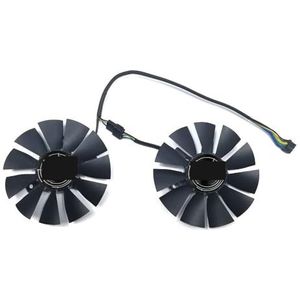 75MM 4PIN T128010SH ROG-STRIX-RX560 460 GAMING GPU-ventilator, voor ASUS RX460 grafische kaartkoelventilator