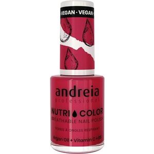 Andreia Professional NutriColor - Ademend Vegan Nagellak - Kleur NC22 Pink Cherry - 10.5ml