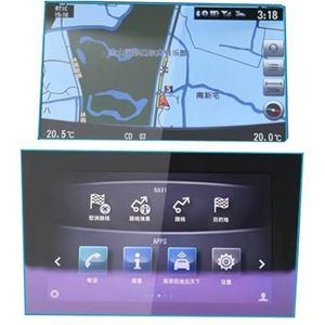 Displaybeschermfolie Voor Infiniti Q50 2013 2014 2015 2016 2018 2020 2022-2024 Navigatiebeschermfolie Auto Dashboard(Upper Screen+Lower Screen)