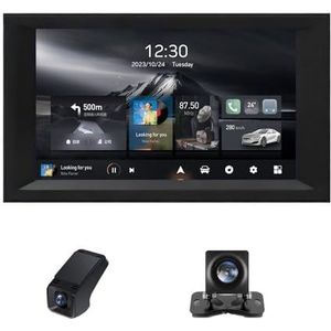 Draadloze Carplay Android 14 Autoradio 2 Din 9 inch autoradio geldt voor Mercedes-Benz Actros 2011-2023 met Android Auto Navi GPS-navigatie 9 inch met Bluetooth 1080P ADAS DVR(X2)