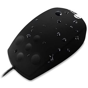 SIIG Industriële Rang Water en Stofdichte USB Muis