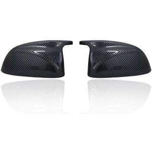 Achteruitkijkspiegelbehuizingen Voor B&MW X3 G01 X4 G02 X5 G05 X6 G06 X7 G07 2018-2024 Zwart Achteruitkijkspiegel Side Spiegel Cover Cap Behuizing X3M Look Achteruitkijkspiegelbehuizing(Bright black)