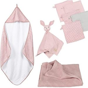 Roba Kids cadeauset (Hand- & knuffeldoek, washandje, deken) Lil Planet Pink Mauve | 226S01T4