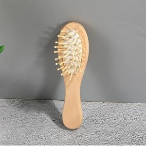 Houten kam professionele luchtkussen haaruitval massage borstel haarborstel kam hoofdhuid haarverzorging gezonde bamboe kam (maat : 2)