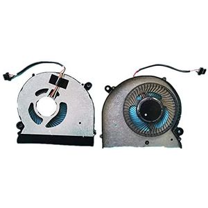 Laptop CPU koelventilator Voor For CLEVO NL50CU NL50GU NL50ZU Zwart
