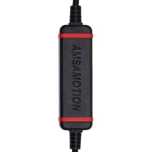 SABTOFNIV Compatibel met Q-serie plc programmeerkabel Q00CPU Q06H Q02H data download kabel USB-QC30R2 (Maat: zwart)