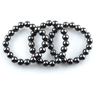 SN NATURSTEIN UG, Bracelet ' The Black Pearl', Steen