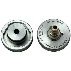 MANOTEC Adapter nr. 45 remontluchtingsadapter, made in Germany, compatibel met bijvoorbeeld Opel Mokka, Adam, enz.