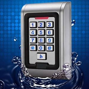Metalen Geval Toegangscontrole Waterdicht IP68 RFID EM Lezer Toetsenbord 2000 gebruikers