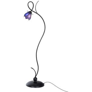 Art Deco Trade - Tiffany Vloerlamp Lovely ''Blue Lotus''