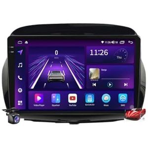 M200s,Android 15.0 Radio 2 Din Auto Stereo met 4G 5G WiFi DSP Carplay Android Auto voor Edix FRV 2004-2009 GPS Navigatie 9'' MP5 Multimedia Video Player FM BT Ontvanger