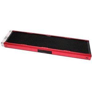 SOEWGAIJI RX-480 480 mm radiator met LED-display inlaatmodule voor 120 mm ventilator (kleur: rood 2)