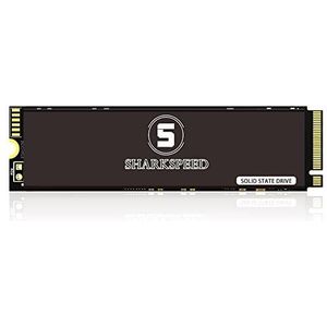 S SHARKSPEED 1TB SSD harde schijf intern M.2 NVMe PCIe Gen4.0x4, compatibel met PS5 - tot 5500 MB/s