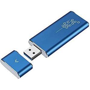Externe Ssd Solid State Drive 1 tb / 512 gb / 256 gb, USB 3.0 draagbare back-up opslag, geschikt voor pc desktops, laptops, Macbook, Smart Tvs en andere apparaten (256 GB, blauw)