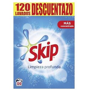 Skip Waspoeder voordeelverpakking Active Clean Promo korting 114 wasbeurten, 1 stuk