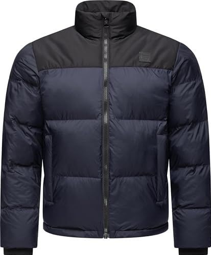 Ragwear Winterjas 'Stafen'  marine / zwart
