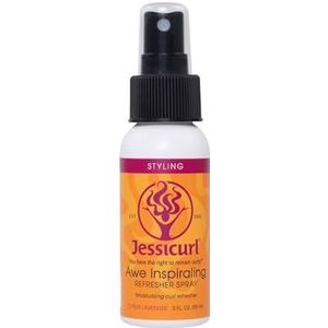 Jessicurl Awe Inspiraling Spray Citrus Lavendel, 2 fl oz. Hydraterende Midday Curl Refresher Spray voor krullend haar, krullen definiëren