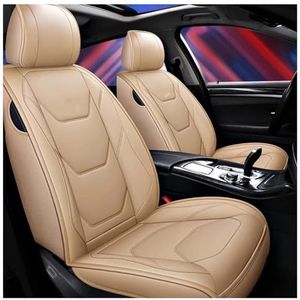 Beschermhoes Autostoel Voor Captiva Voor Aveo Voor Cruze Voor Epica Voor Lacetti Voor Sonic Voor Spark Voor Equinox Aangepaste Set Seat(Beige 1set)