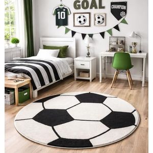 Play Voetbal Speeltapijt - 160x230 cm - Vloerkleed Kinderkamer