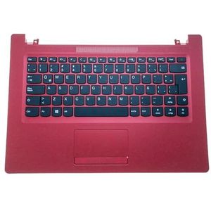 Latijnse laptoptoetsenbordhoes voor Lenovo IdeaPad 110-14IBR notebook-pc PM4NR-LA(Red)