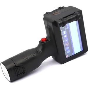 12,7 mm draagbare inkjetprinter 2588+ for QR-barcode batchdatumnummer logo vervaldatum coderingsmachine niet-gecodeerde 25 talen Afdrukken in meerdere formaten(1 Printer 3cartridge)